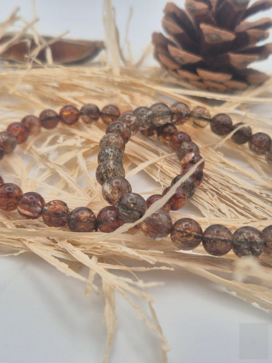 Bracelet Quartz Rutile Noir - Energie & Protection