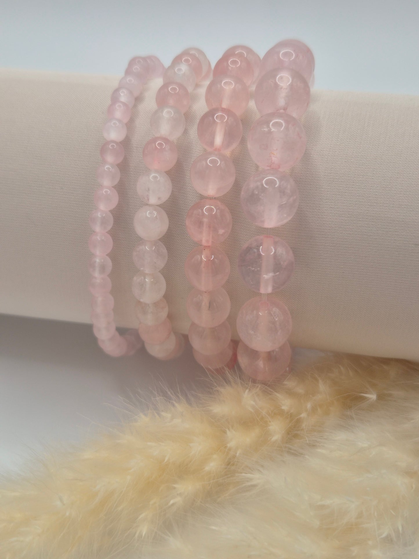 Bracelet Quartz Rose – Amour, Douceur & Énergie Positive