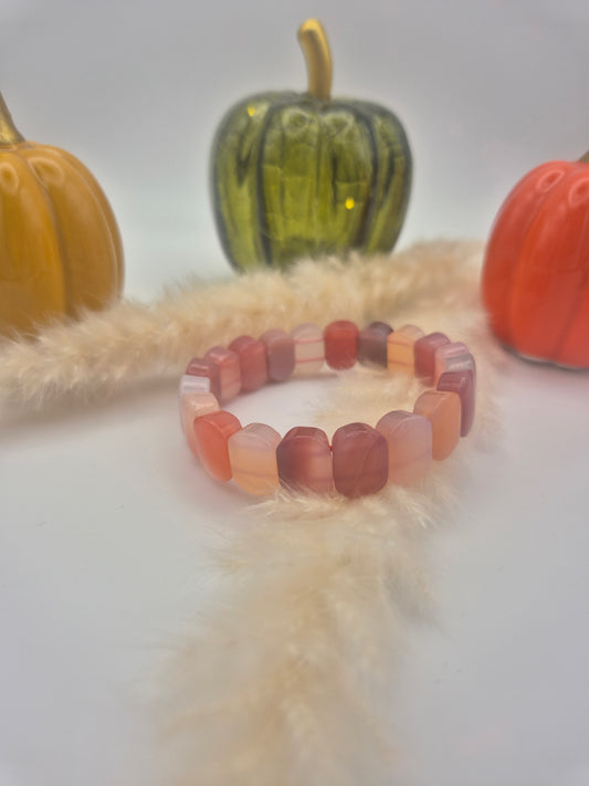 Bracelet Bombé Agate Yanyuan – Élégance & Énergie