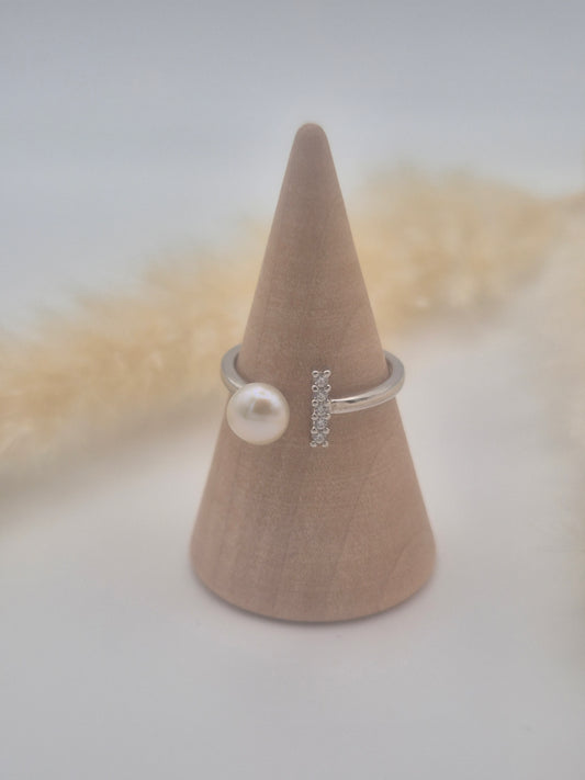 Bague Perle d’Eau Douce en Argent S925 - Pureté