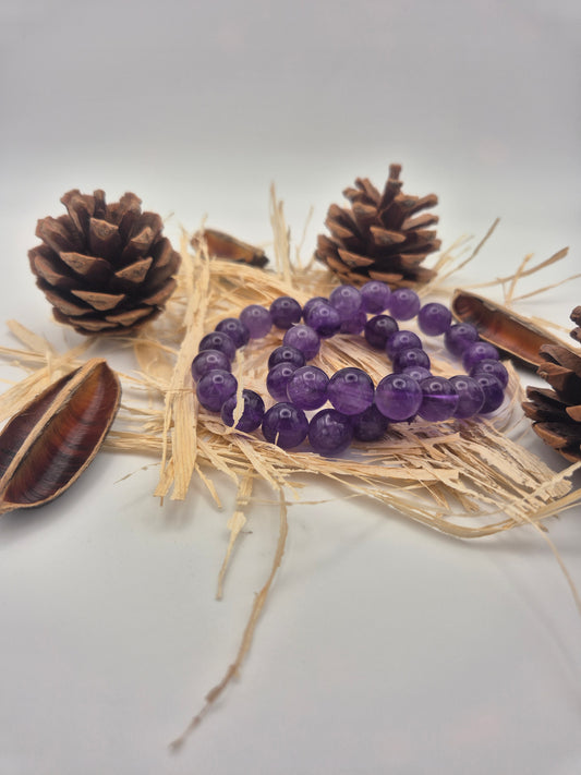 Bracelet en Améthyste – Pierre Naturelle de Sérénité