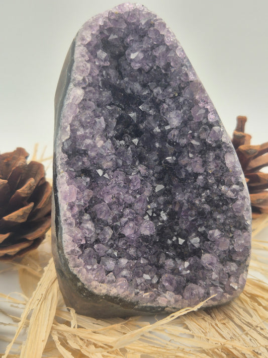 Géode d’Améthyste Naturelle 426g