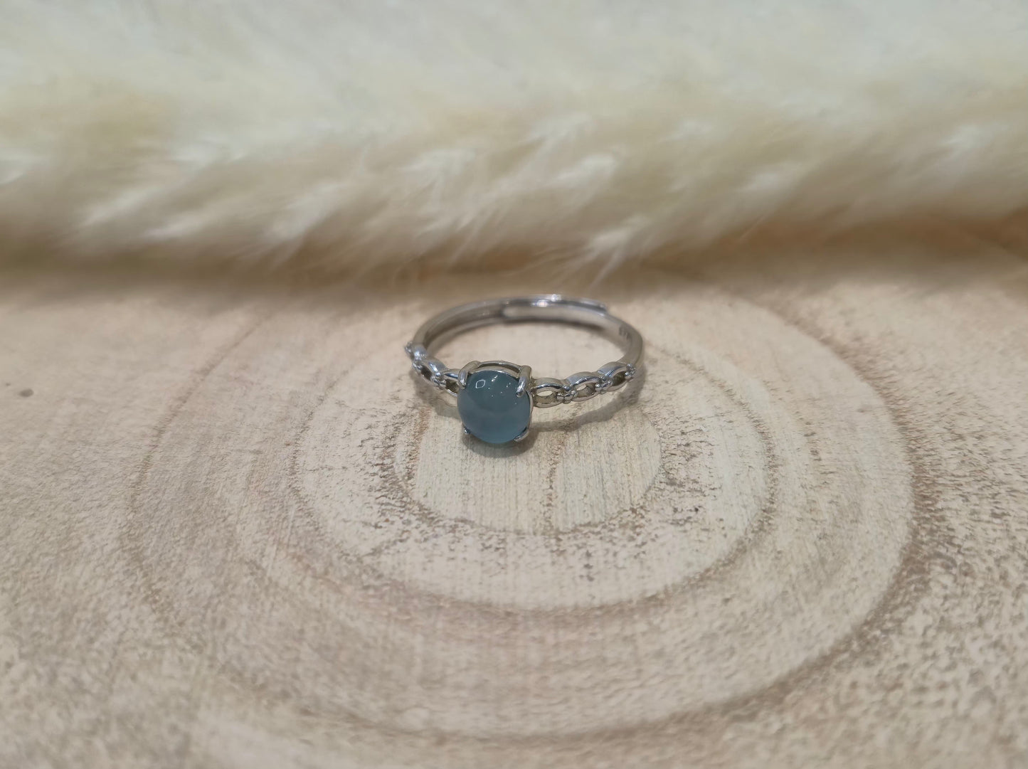 Bague Jadéite du Guatemala et Argent S925